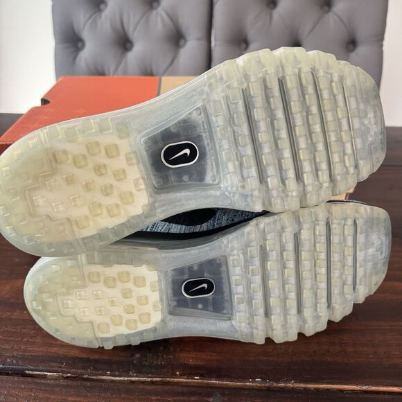 Nike Flyknit Air Max Chlorine Blue Running Shoes